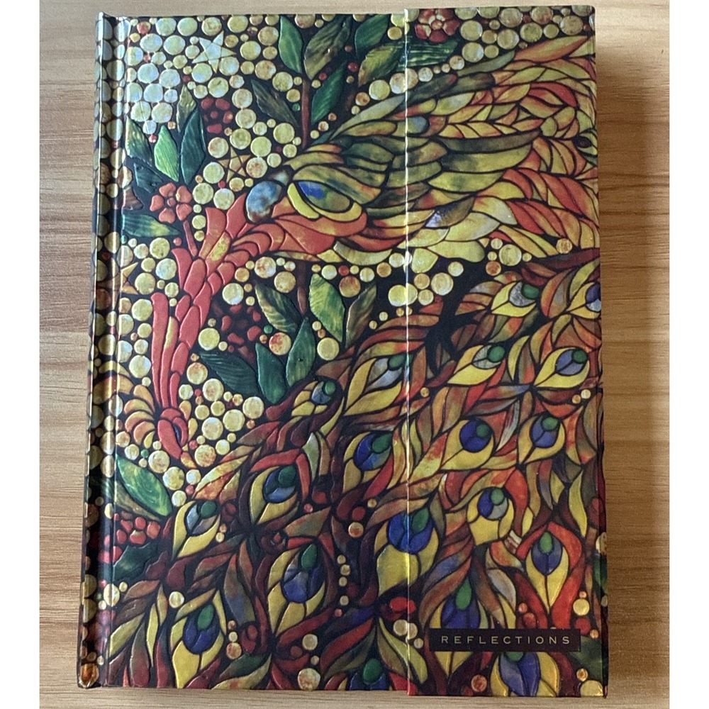 Peter Pauper Press Stained Glass Reflections Journal -Magnetic Close - Acid Free
